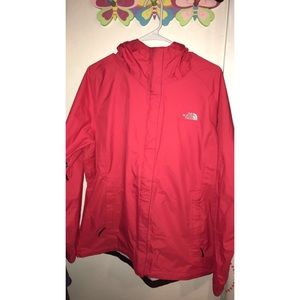 Red The North Face Jacket